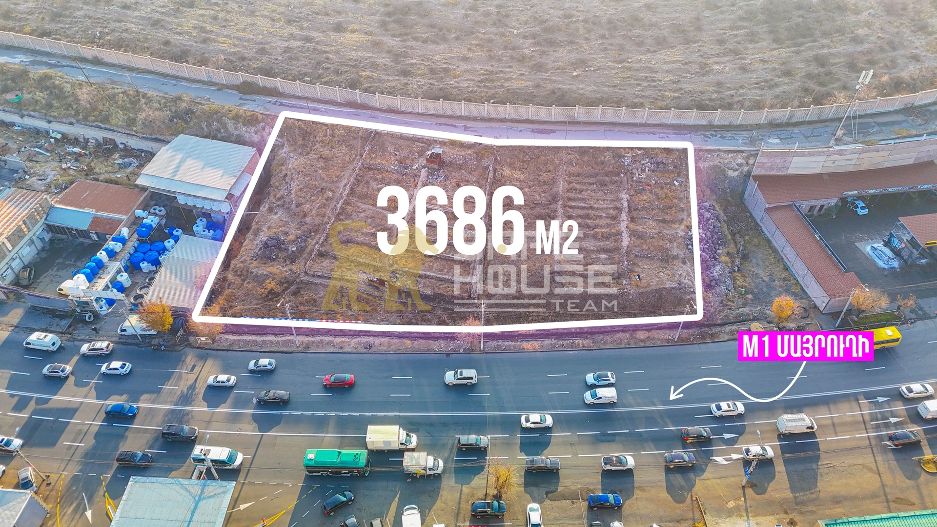 Բնակելի  կառուցապատման  հողատարածք